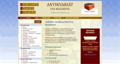 Desktop Screenshot of antikvariat-ucebnice.cz